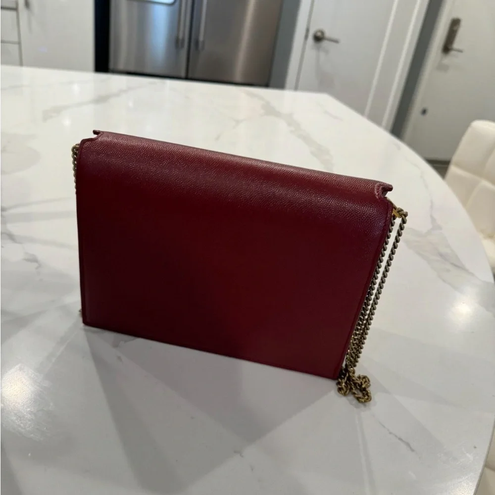 Ysl CASSANDRA LEATHER CROSSBODY BAG - Picture 2 of 4